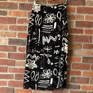 {sold} Vintage 90s faux wrap skirt.